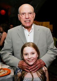 Alan Arkin and Abigail Breslin at the after party of the "Little Miss Sunshine" premiere in N.Y.