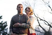 Matthew Fox and January Jones in "We Are Marshall."