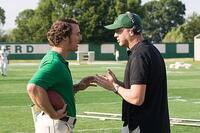 Matthew McConaughey and director McG on the set of "We Are Marshall."