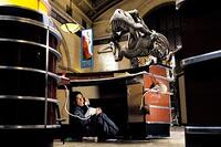 Ben Stiller makes a frantic call in "Night at the Museum."