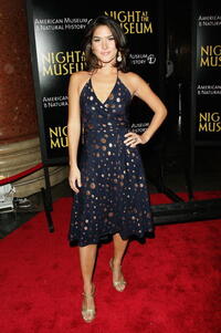 Actress Mizuo Peck attends the N.Y. premiere of "Night at the Museum."