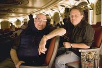 Henry Krieger and Bill Condon on set of "Dreamgirls."