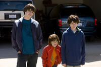 Johnny Simmons, Jimmy Bennett and Graham Phillips in "Evan Almighty."