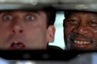 Steve Carell and Morgan Freeman in "Evan Almighty."