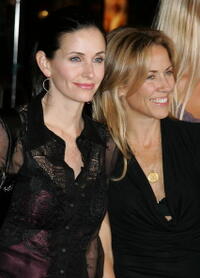 Courteney Cox and Sheryl Crow at the Hollywood premiere of "Borat: Cultural Learnings Of America"