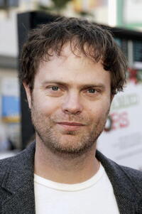 Actor Rainn Wilson at the Hollywood premiere of "Unaccompanied Minors."