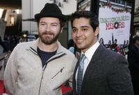 Actors Danny Masterson and Wilmer Valderrama at the Hollywood premiere of "Unaccompanied Minors."