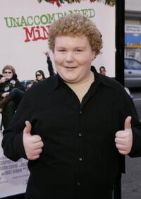 Actor Brett Kelly at the Hollywood premiere of "Unaccompanied Minors."
