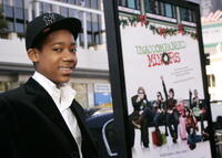 Actor Tyler James Williams at the Hollywood premiere of "Unaccompanied Minors."