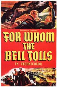 Poster art for "For Whom the Bell Tolls."