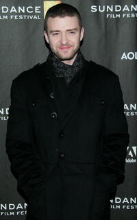 Justin Timberlake at the Sundance Film Festival premiere of "Black Snake Moan."  