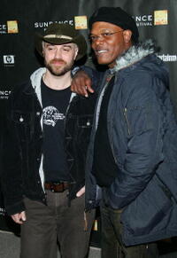 Craig Brewer and Samuel L. Jackson at the Sundance Film Festival premiere of "Black Snake Moan."  