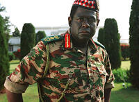 Forest Whitaker as Idi Amin in "The Last King of Scotland."
