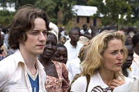 James McAvoy and Gillian Anderson  in "The Last King of Scotland."