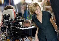 Nancy Meyers on the set of "The Holiday."