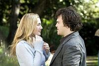 Iris (Kate Winslet) meets Miles (Jack Black) in "The Holiday."