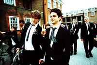 Andrew Knott and Dominic Cooper in "The History Boys."