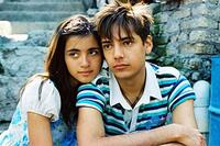 Paulina Gaitan and Cesar Ramos in "Trade."