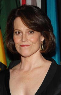Actress Sigourney Weaver at the N.Y. premiere of "Trade."