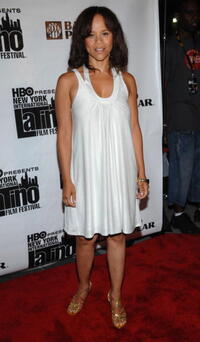 Actress Rosie Perez at the pre-screening party of "Bella" during the New York Latino Film Festival.
