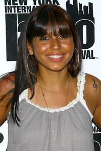 Musical artist Nina Sky at the screening of "Bella" during the New York Latino Film Festival.