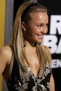 TV show "Heroes" cheerleader Hayden Panettiere at the Hollywood premiere of "Rocky Balboa."