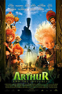 Poster art for "Arthur and the Invisibles."