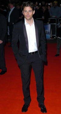 Actor James Marsden at the premiere of "Enchanted" during the BFI 51st London Film Festival.
