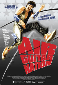 Poster art for "Air Guitar Nation."