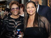 Dionne Warwick and Debbie Allen at the California premiere of "Fame."