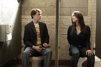 Charlie Bartlett (Anton Yelchin) counsels Susan Gardner (Kat Dennings) in "Charlie Bartlett."