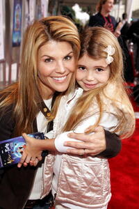 Actress Lori Loughlin and daughter Olivia at the L.A. premiere of "Happily N'Ever After."