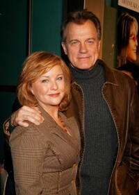 Faye Grant and Stephen Collins at the Hollywood premiere of "Because I Said So."
