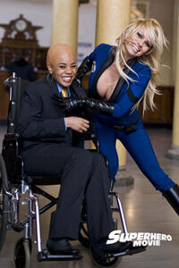 Regina Hall and Pamela Anderson in "Superhero Movie."