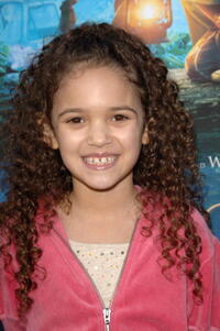 Actress Madison Pettis at the Hollywood premiere of "Bridge to Terabithia."