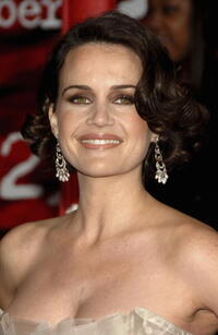 Actress Carla Gugino at the L.A. premiere of "The Number 23."
