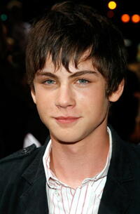 Actor Logan Lerman at the L.A. premiere of "The Number 23."