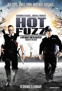 Poster art for "Hot Fuzz."