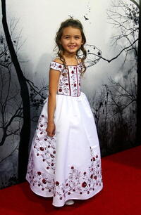 Actress Shyanne McClure at the Hollywood premiere of "Premonition."