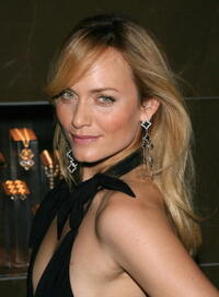 "Premonition" star Amber Valletta at the grand opening of the David Yurman Boutique in Beverly Hills.