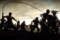 The second day of battle begins in "300."