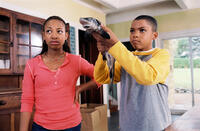 Aleisha Allen and Philip Bolden in "Are We Done Yet?"