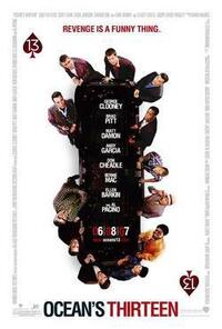 Poster art for "Ocean's Thirteen."
