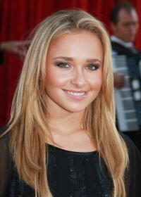 Actress Hayden Panettiere at the L.A. premiere of "Ratatouille."