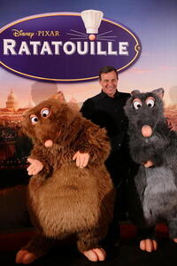President and Chief Executive Officer of The Walt Disney Company Robert A. Iger at the Paris premiere of "Ratatouille."