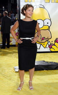 Erika Christensen at the L.A. premiere of "The Simpsons Movie."