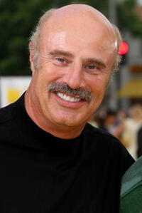 Dr. Phil McGraw at the L.A. premiere of "The Simpsons Movie."