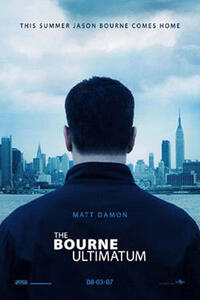 Poster art for "The Bourne Ultimatum."