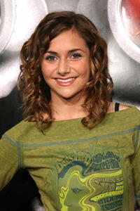 Actress Alyson Stoner at the Hollywood premiere of "Disturbia."