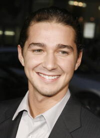 "Disturbia" star Shia LaBeouf at the Hollywood premiere of "Disturbia."